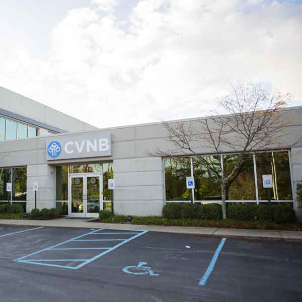Photo of CVNB's Beasley Street branch, located off of Fortune Drive in Lexington, KY